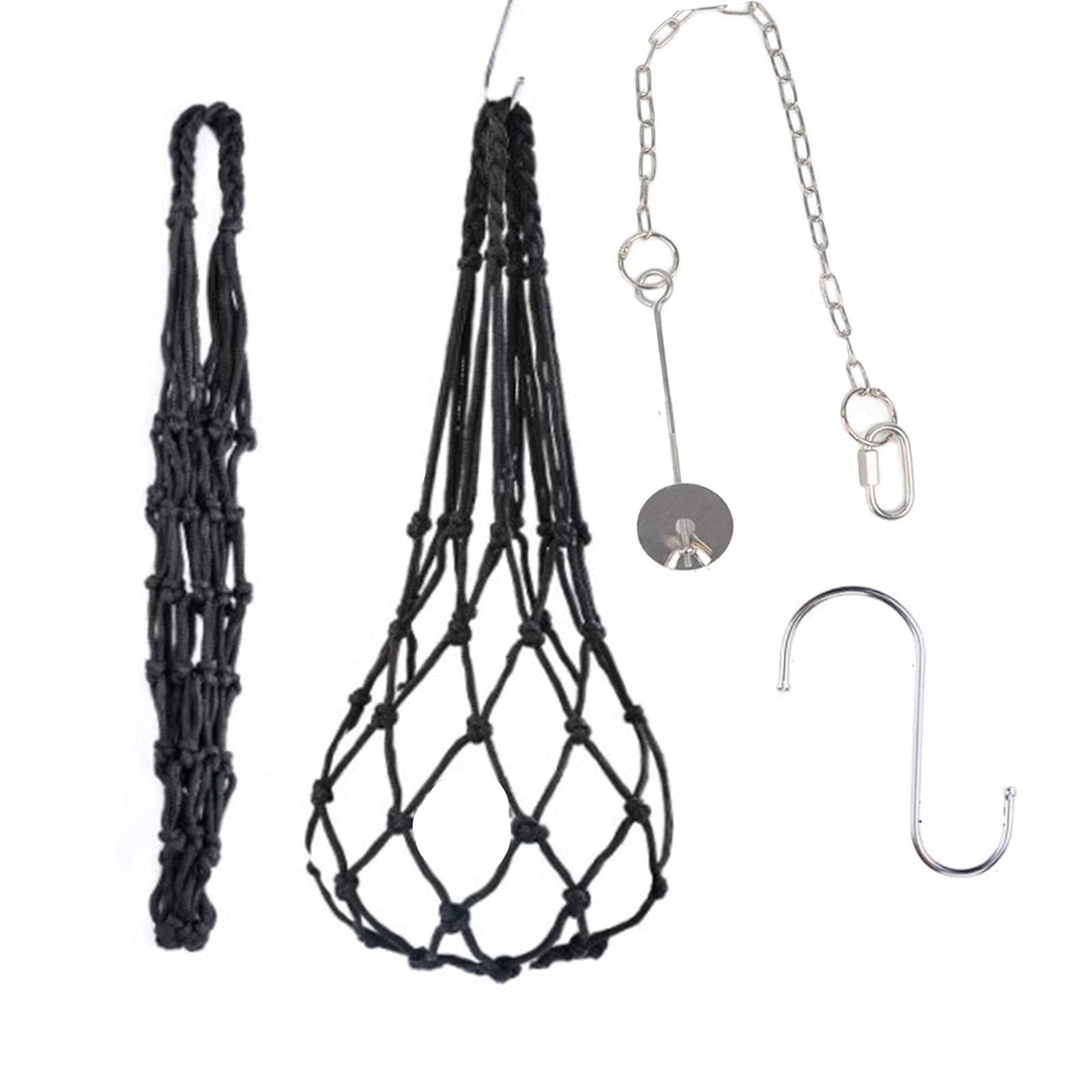 Nicoone Stainless Steel Chicken Feeder & Fruit Snack Holder - Durable Vegetable String Bag for Hens, Pet Chickens - Perfect for Backyard Coops, Poultry Treats & Healthy Feeding