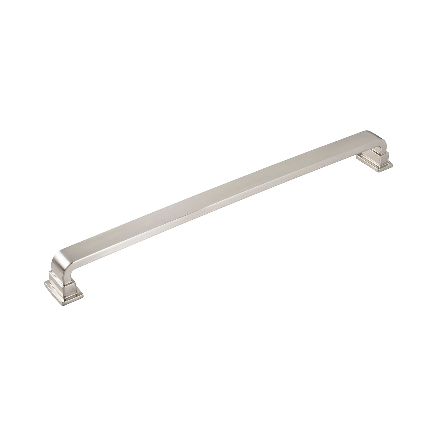 18 Inch Satin Nickel Appliance Pull - Brighton Cabinet Handle for Kitchen & Bathroom Drawers - Durable & Stylish Hardware for Home Renovation