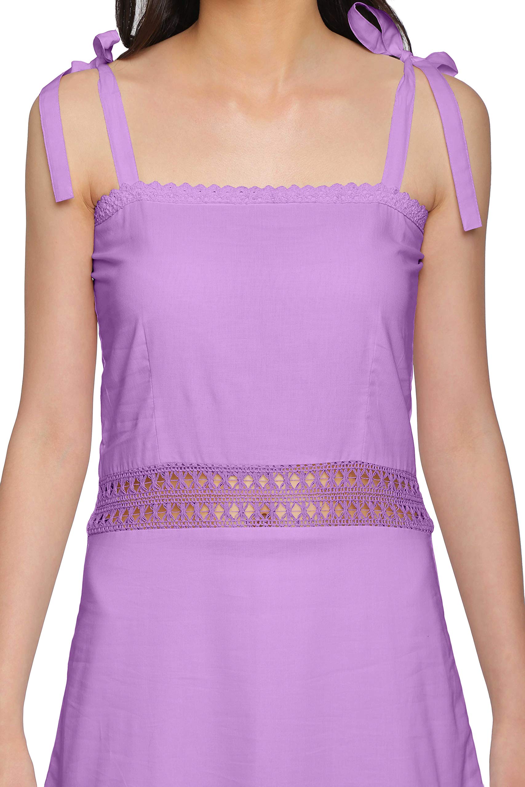 Stylish Moomaya Shoulder Strap Dresses for Women - Casual Sleeveless Plus Size Summer Outfits - Perfect for Beach Vacations, Date Nights & Weekend Outings