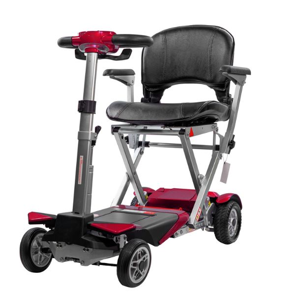 Enhance Mobility Transformer 2 Four Wheel Scooter S3026 - Lightweight Electric Mobility Aid for Seniors & Adults - Perfect for Indoor & Outdoor Use, Shopping, Travel & Daily Commute