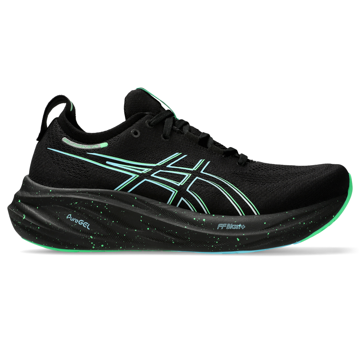 ASICS Gel-Nimbus 26 Men's Running Shoes - Cushioned Road Running Sneakers for Long Distance & Marathon Training - Perfect for Jogging, Gym Workouts & Everyday Comfort