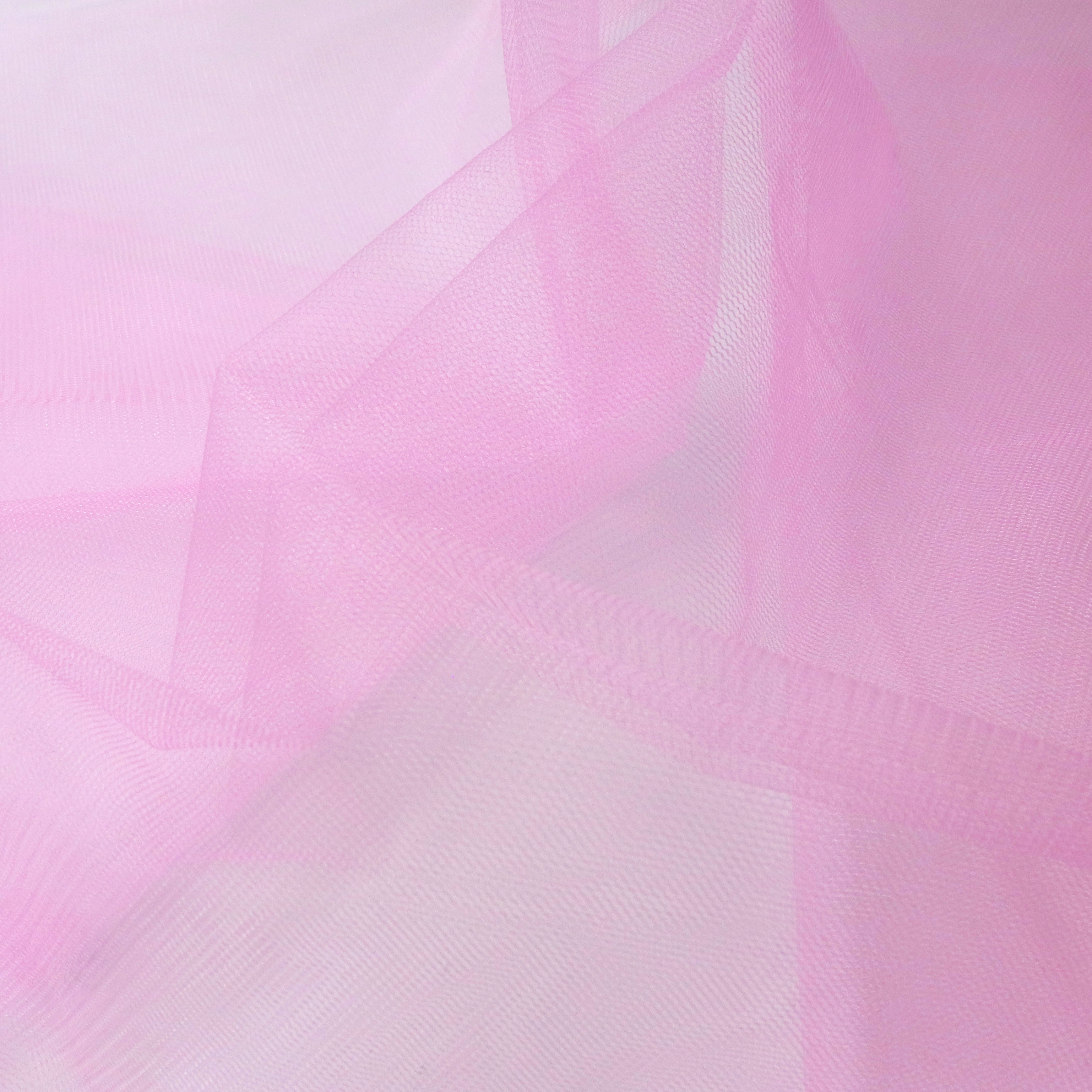 Pink Tulle Fabric - Soft & Flowy Material for Wedding Dresses, Ballet Tutus, and DIY Crafts