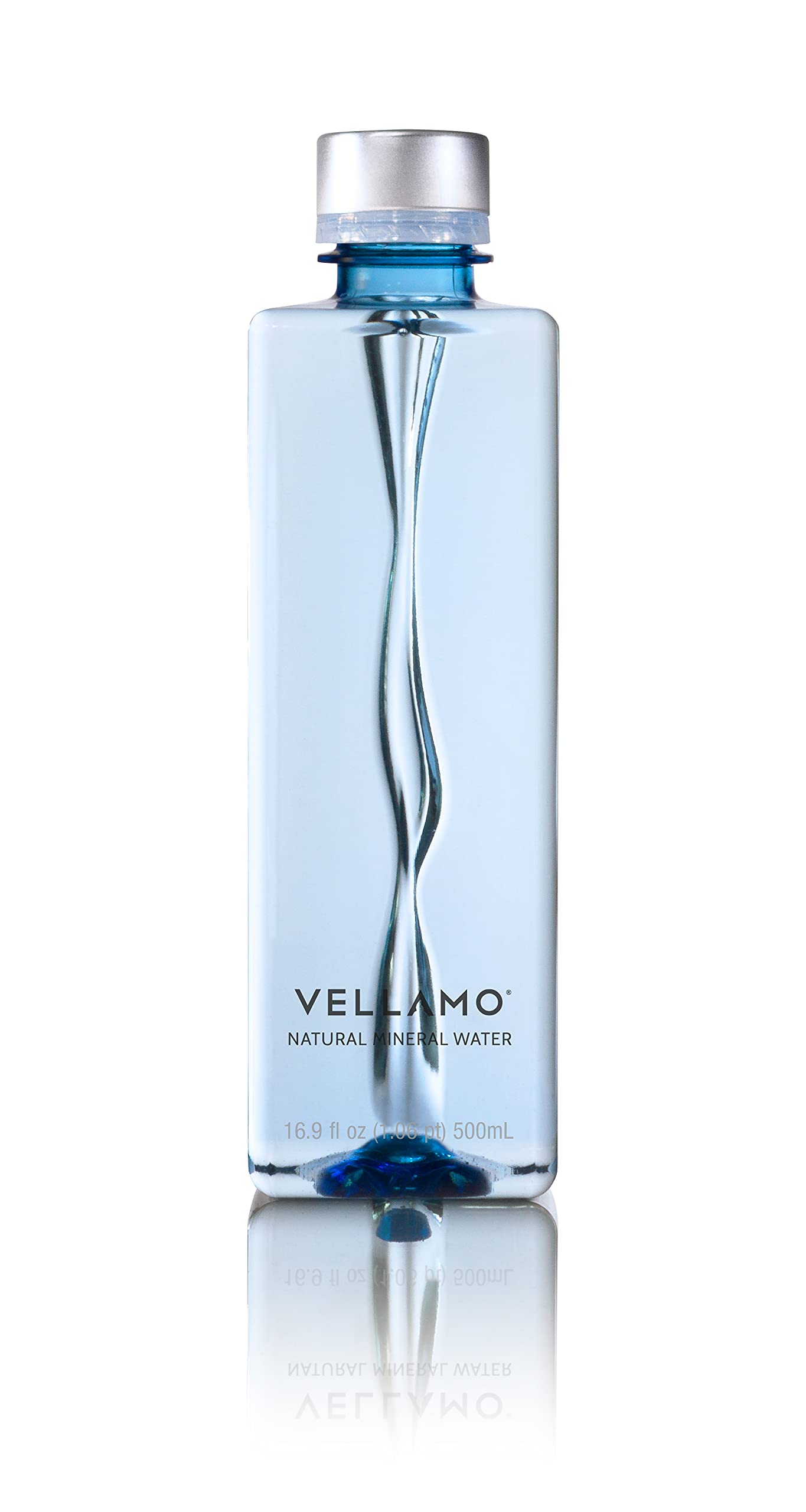 Vellamo Sparkling Natural Mineral Water - 500mL (16 Glass Bottles) - Premium Hydration for Parties, Events & Healthy Lifestyle