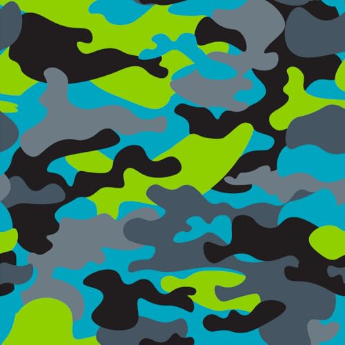 Black/Tropical Camo