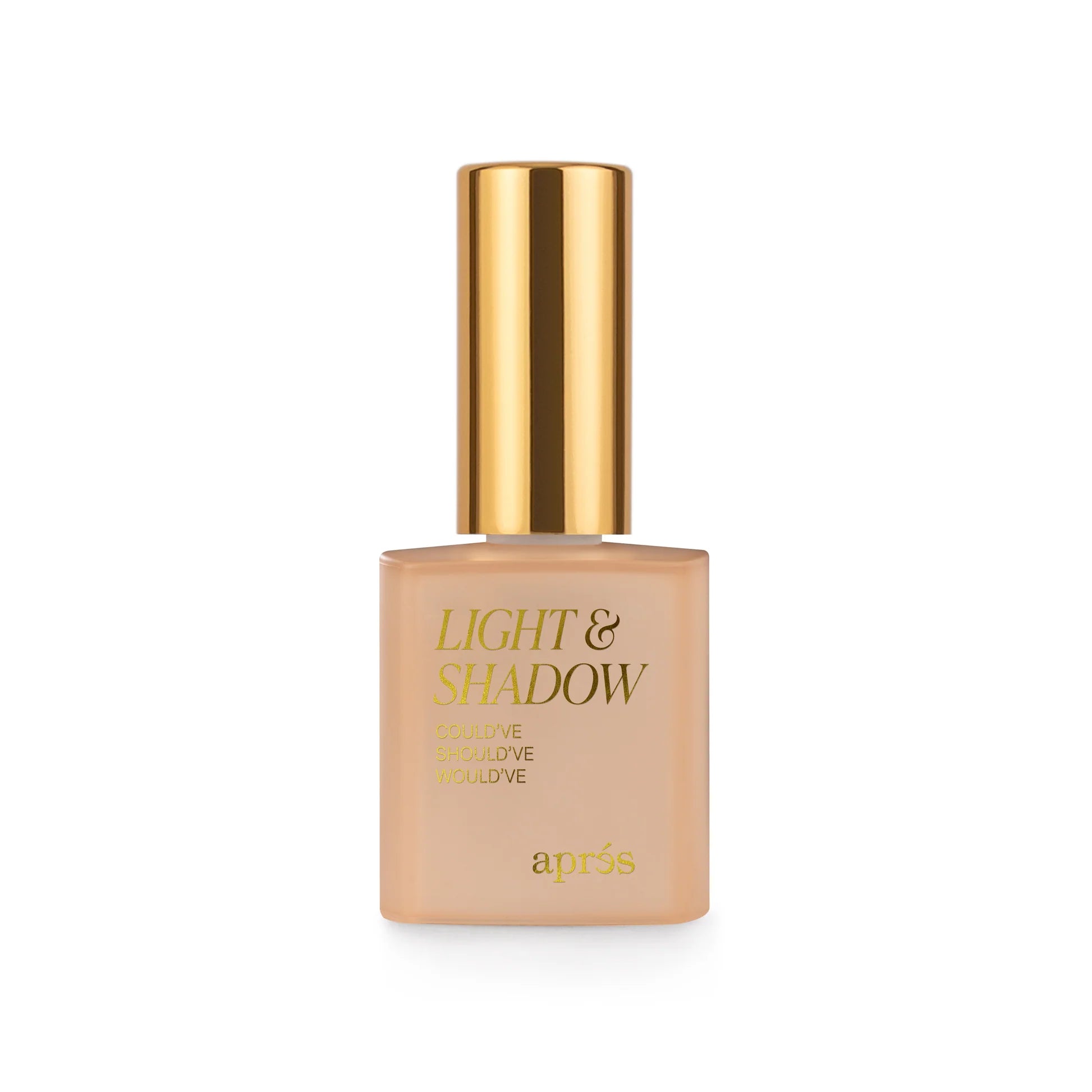 Apres Light & Shadow Sheer Gel Couleur 608 Could've Should've Would've - Semi-Transparent Nail Polish for Natural Look - Perfect for Manicures, Pedicures & Nail Art Designs
