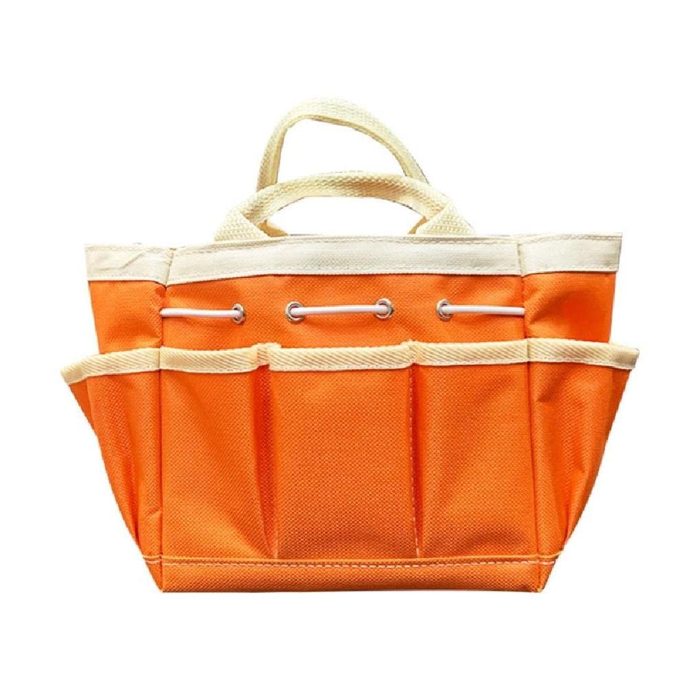 Heavy Duty Garden Tool Bag with Handle - Large Capacity Tote Storage Organizer with Multiple Pockets - Perfect for Women Gardeners, Landscaping & Outdoor Yard Work