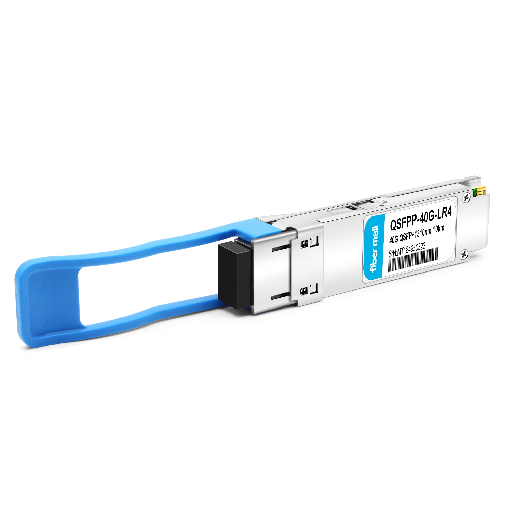 40G QSFP+ LR4 Optical Transceiver Module - Cisco QSFP-40G-LR4, QSFP-40GE-LR4, Meraki MA-QSFP-40G-LR4 Compatible - 40GBASE-LR4 1310nm CWDM4 10km LC DOM - Ideal for Data Centers & High-Speed Networking