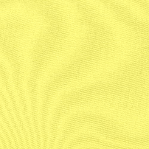 Premium 120-Inch Round Cotton Tablecloth for Fine Dining - Soft Lemon Yellow, Wrinkle-Resistant & Washable - Perfect for Weddings, Banquets, and Formal Events