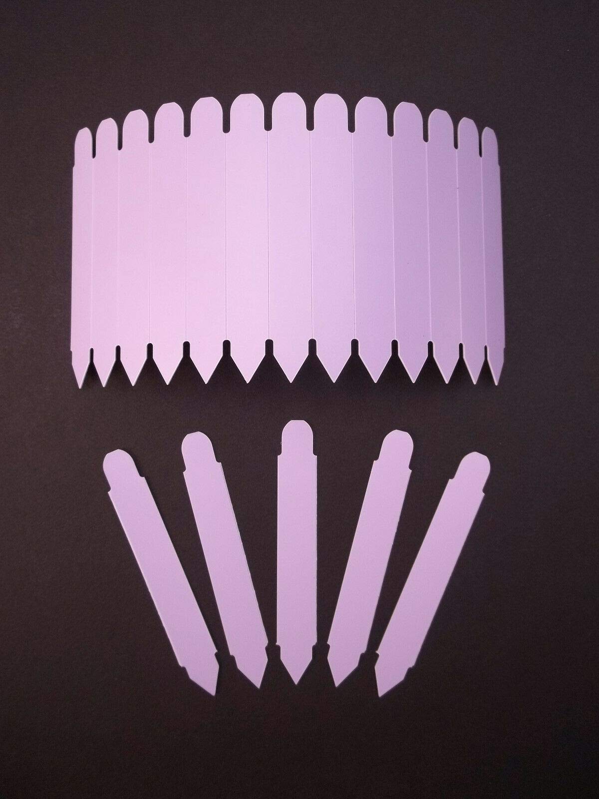 2000 Pcs Plastic Plant Labels - Waterproof Nursery Tags for Outdoor Gardening, Light Purple Pot Markers | Perfect for Seedlings, Herbs & Garden Organization