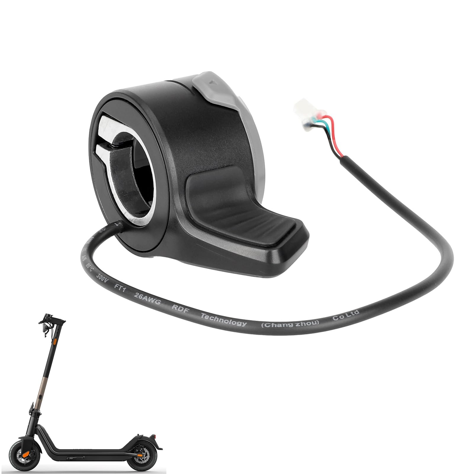 MIMIRACLE Scooter Throttle Replacement for Niu KQi2/KQi2 Pro/KQi3/KQi3 Pro Electric Scooters - Waterproof Thumb Accelerator Speed Control - Perfect for Commuting, Urban Travel & Last-Mile Transportation