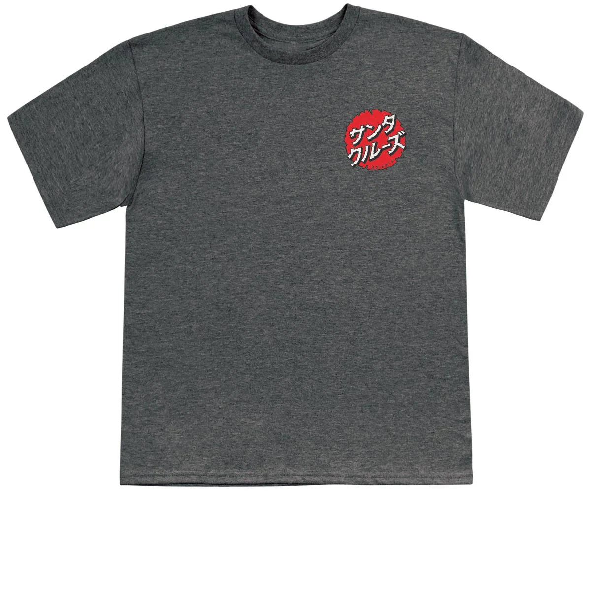 Santa Cruz Godzilla Youth Mecha Hand Graphic T-Shirt - Dark Heather - Cool Anime Style Tee for Boys & Girls - Perfect for School, Parties & Casual Wear