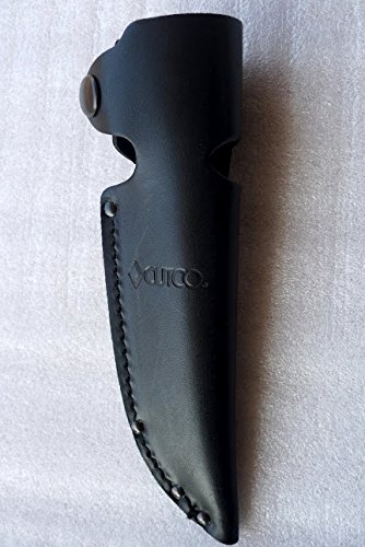 CUTCO #5717BK Gut Hook Hunting Knife with Leather Sheath - Premium Outdoor Knife for Hunting, Camping & Survival Gear