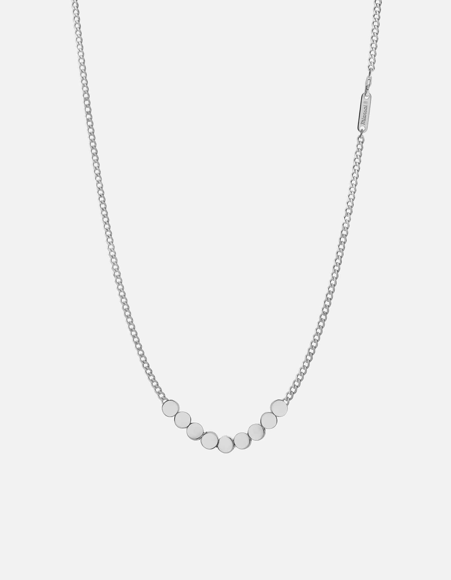 Sterling Silver Type Chain Necklace for Women - Elegant Layering Jewelry for Everyday Wear, Gift Giving & Special Occasions