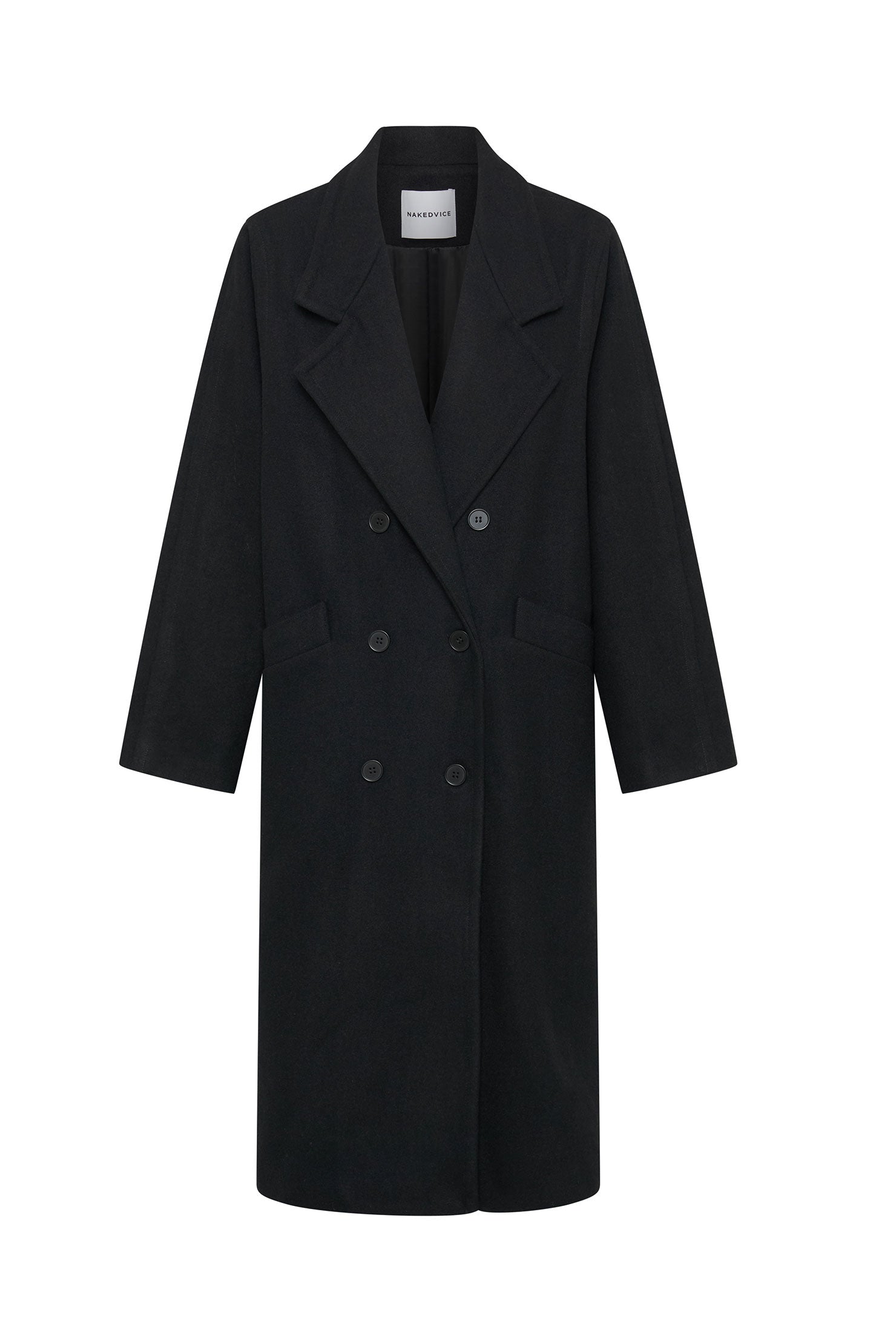 Premium Black Coat for Men - THE LEON Stylish Winter Jacket for Outdoor Activities & Formal Occasions