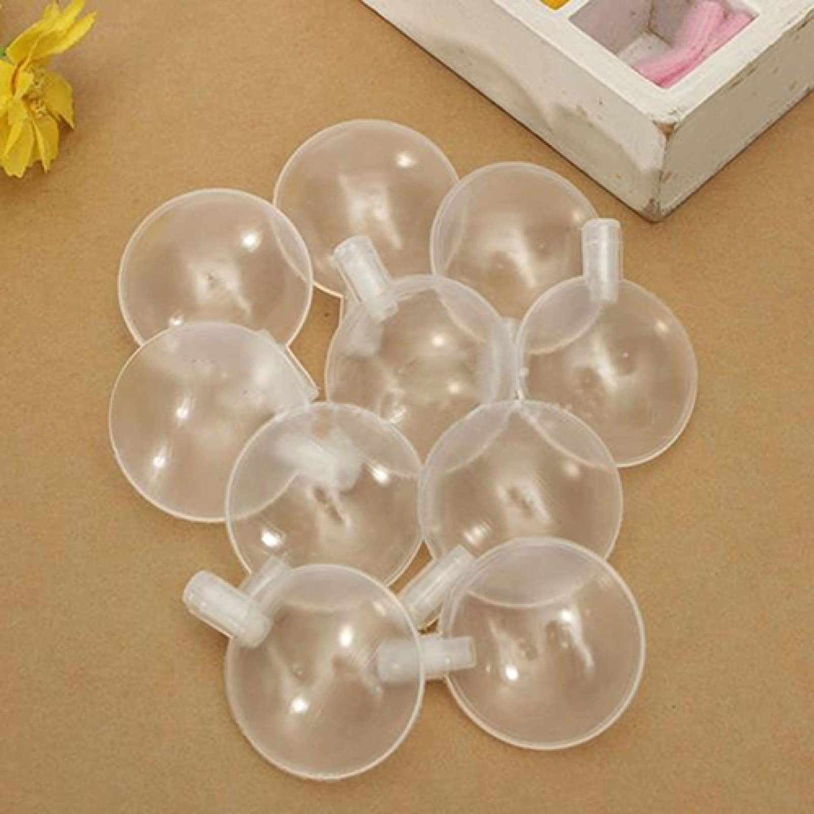 10PCS Dog Toy Squeakers Replacement - Noise Maker Insert for Pet Chew Toys Repair - Durable Clear Squeaky Dog Toys for Small & Large Dogs - Perfect for DIY Dog Toy Making & Chew Toy Refills