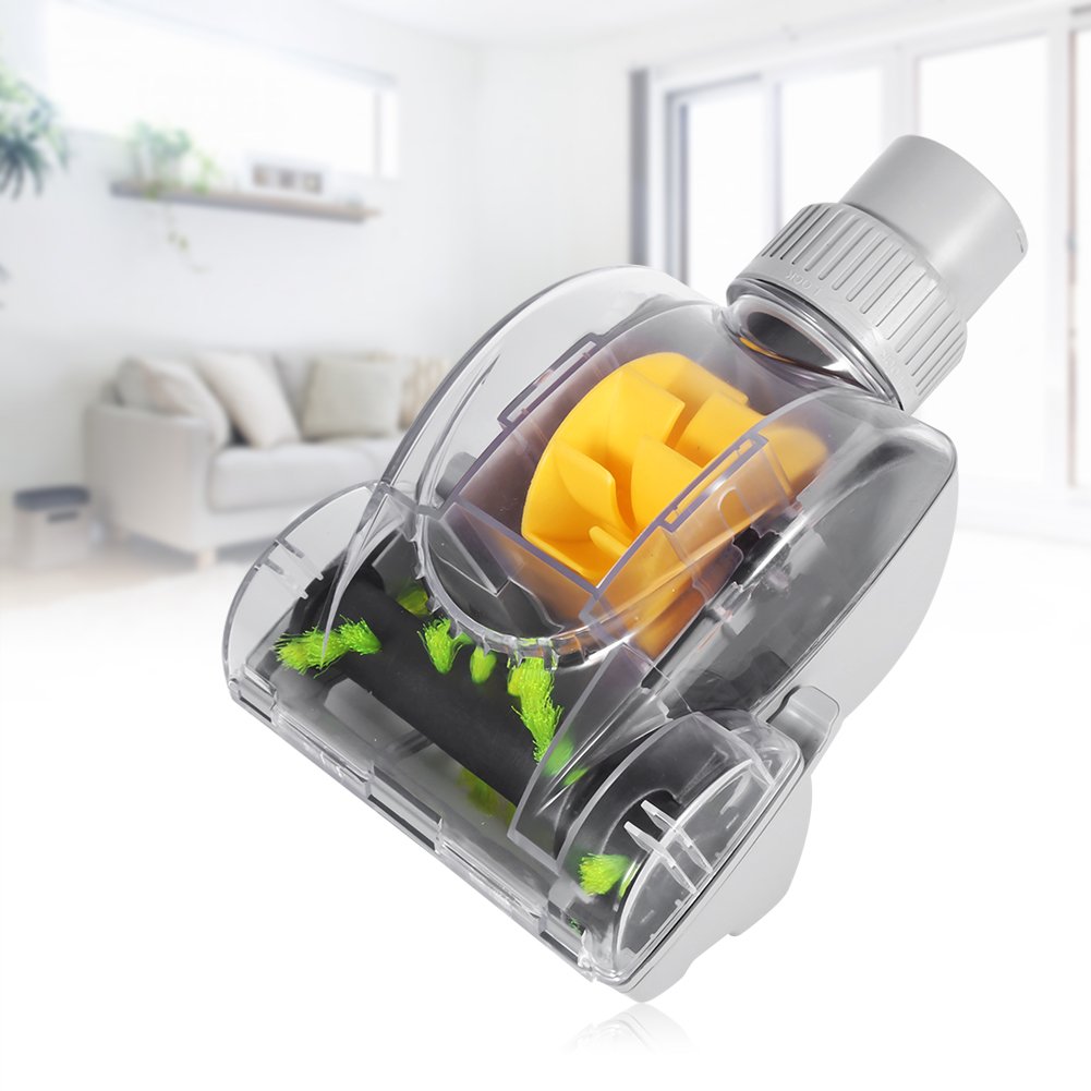01 Vacuum Cleaner Head - Efficient Turbo Brush for Pet Hair & Dust, Lightweight & Sturdy Design, Safe for Bedding, Pillows, Sofas & Carpets - Perfect for Home Cleaning & Allergy Relief