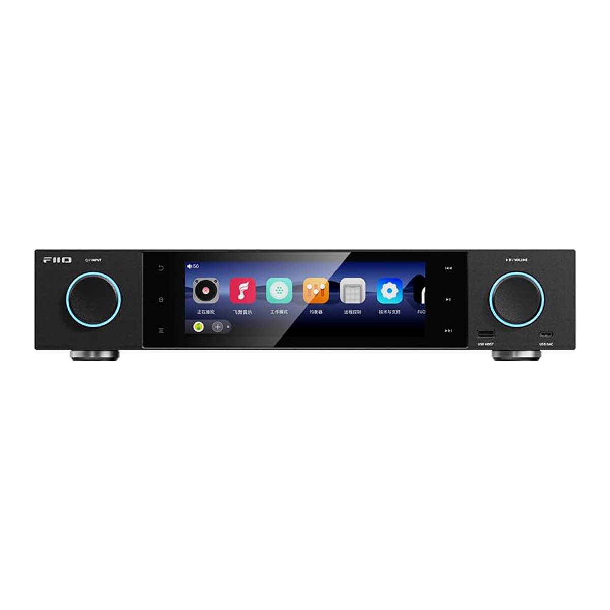 FiiO S15 Hi-Res Music Streamer & Bluetooth DAC Receiver - Wireless Audio Adapter for Home Stereo, Car, and Portable Use