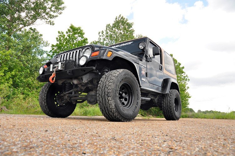 4 Inch Lift Kit for Jeep Wrangler TJ 4WD (1997-2002) | Heavy Duty Suspension Upgrade | Off-Road Adventure & Trail Riding Accessories