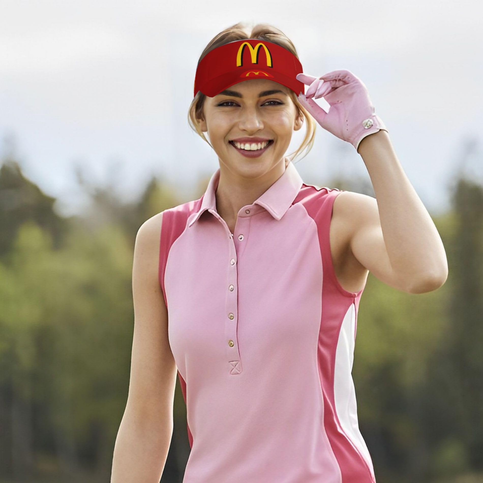 Unisex Adjustable Sport Sun Visor Hat - Breathable Empty Top Baseball Cap for Men & Women - Perfect for Running, Golf, Tennis & Outdoor Activities