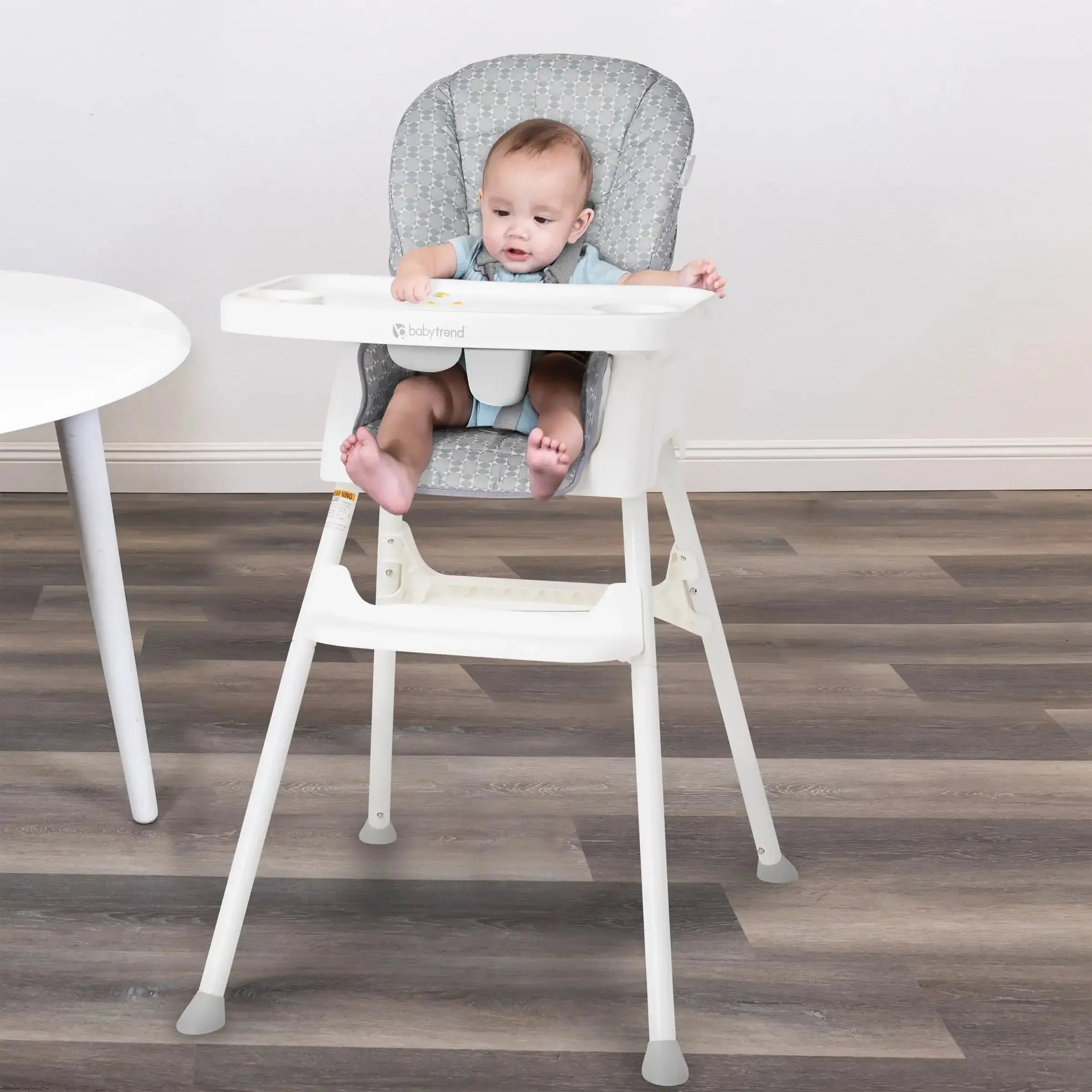 Adapt 4-in-1 Convertible High Chair to Toddler Chair - Retro Grey (Meijer Exclusive) - Perfect for Dining, Playtime & Learning Activities