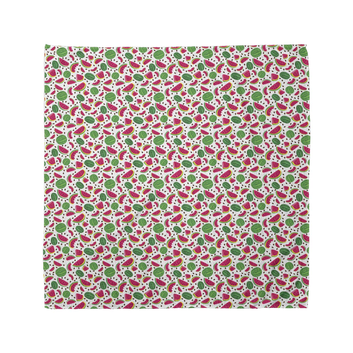 Ambesonne Watermelon Slice Bandana - Unisex Head & Neck Scarf for Summer, Beach, Music Festivals & Outdoor Activities