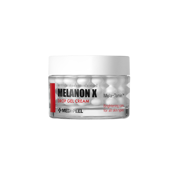 Medi Peel Melanon X Drop Gel Cream - Brightening & Hydrating Face Cream for Dark Spots & Hyperpigmentation | Perfect for Daily Skincare & Night Routine