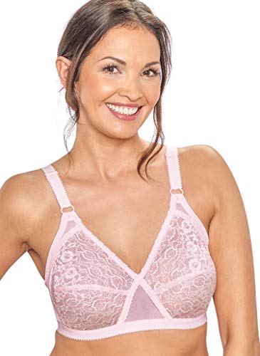 Wireless Lace Bra for Women - Comfortable Seamless Bralette with Adjustable Straps - Perfect for Yoga, Lounge & Everyday Wear