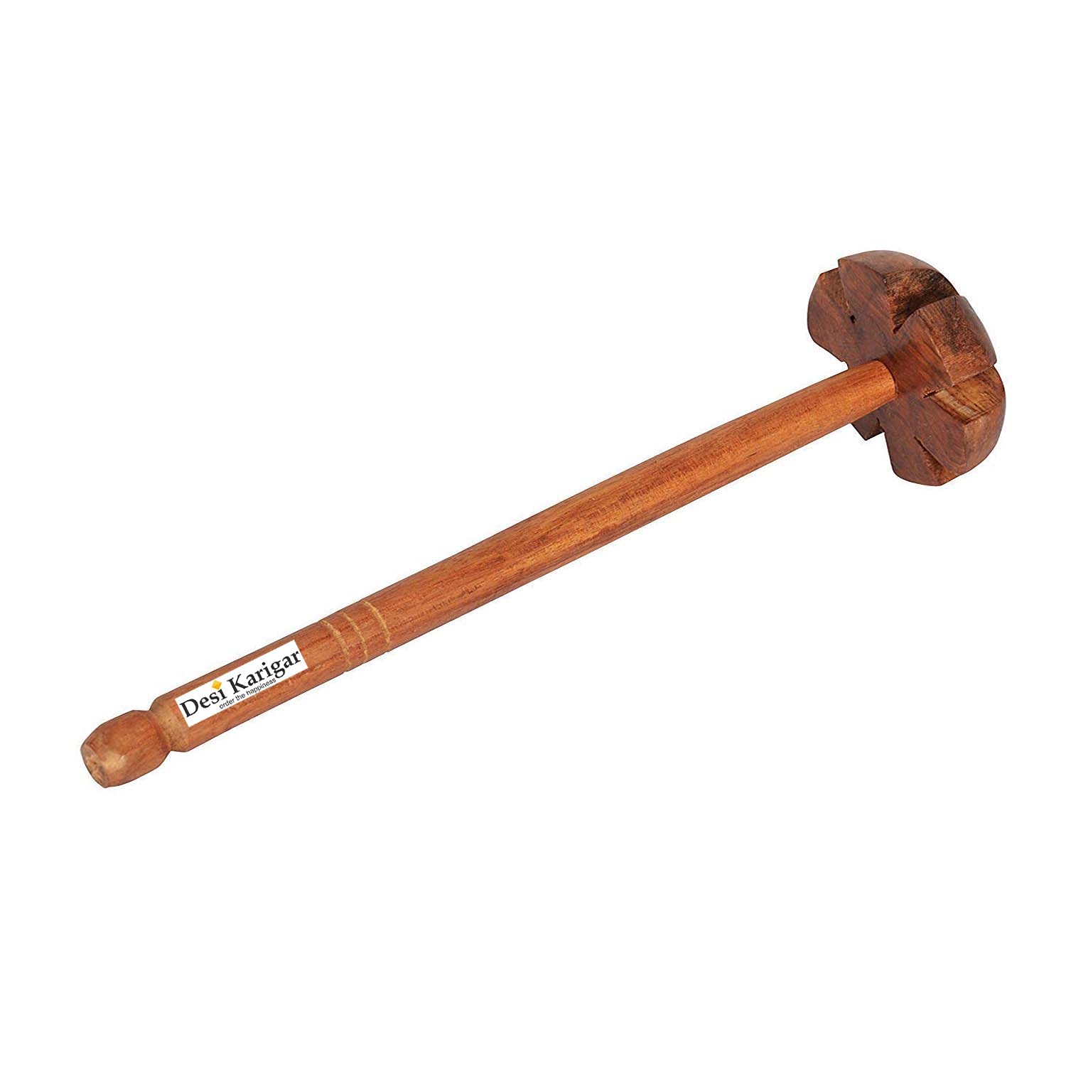 Handmade Wooden Madani Mixer and Blender - Premium Kitchen Tool for Mixing Dough & Spices - Perfect for Baking, Cooking & Traditional Recipes