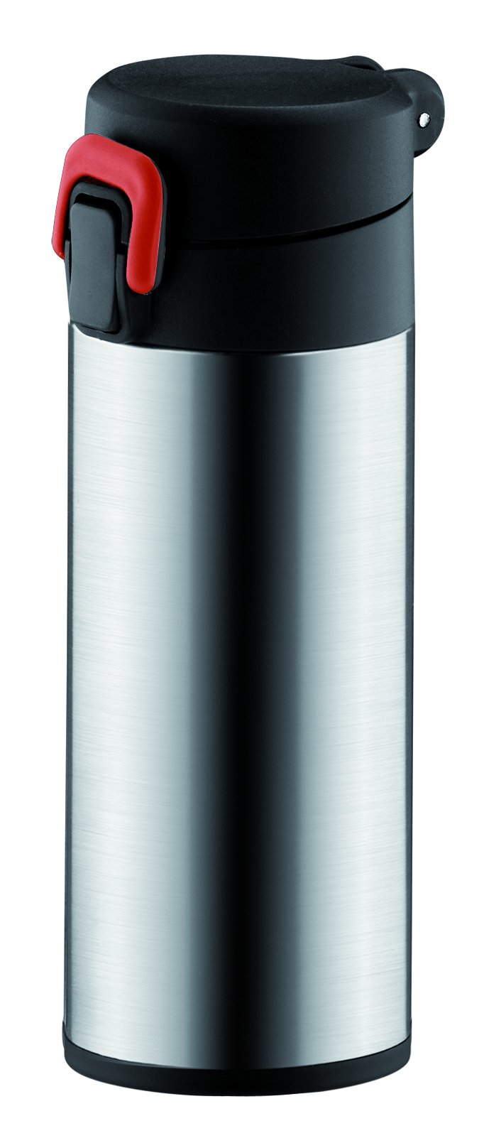 Tescoma Sport Vacuum Flask with Lock Lid 0.5L (17oz) - Insulated Stainless Steel Water Bottle for Hot & Cold Drinks - Perfect for Hiking, Camping, Gym & Outdoor Activities