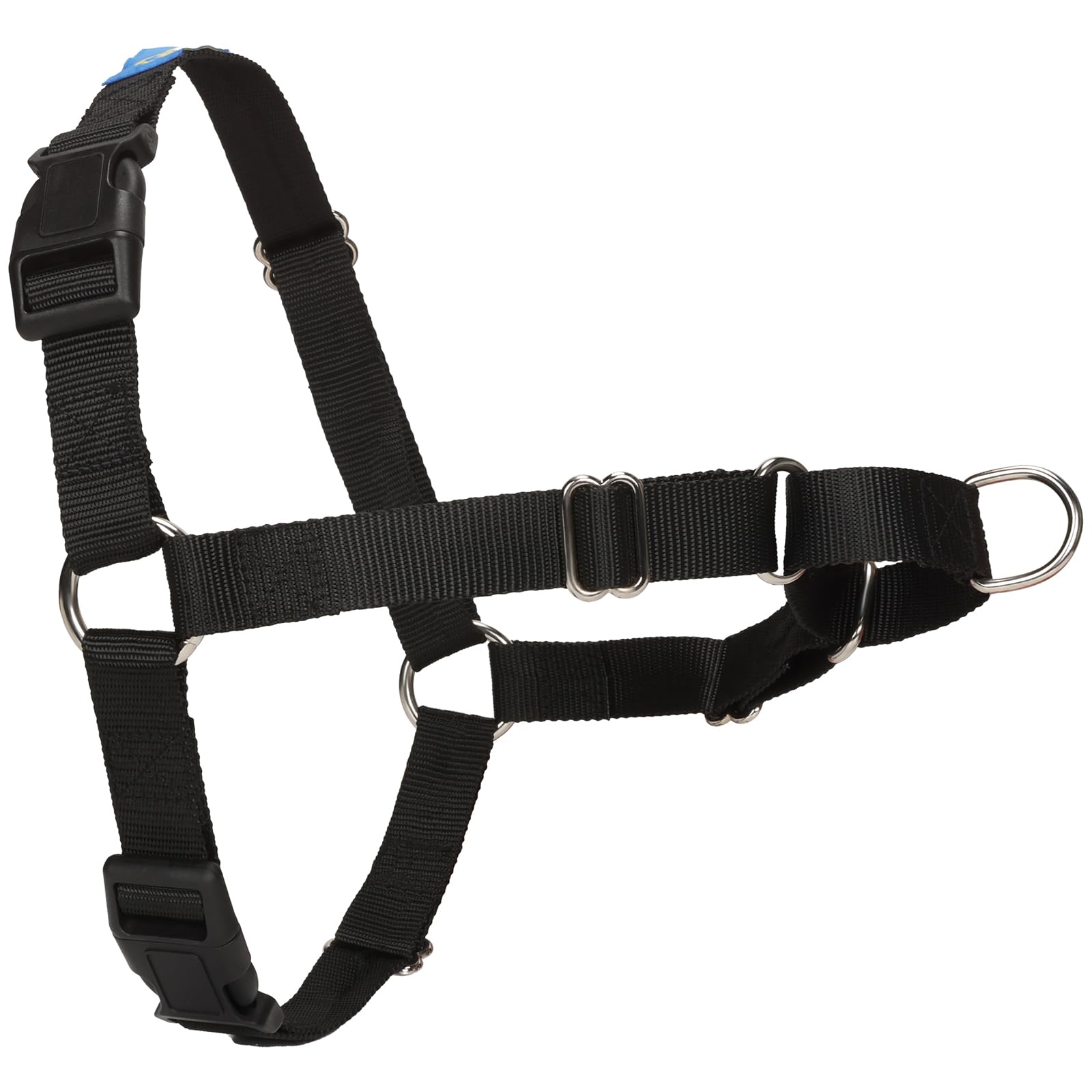 No Pull Dog Harness - Adjustable & Comfortable Walking Harness for Small, Medium & Large Dogs (Large, Black) - Perfect for Training, Hiking & Daily Walks