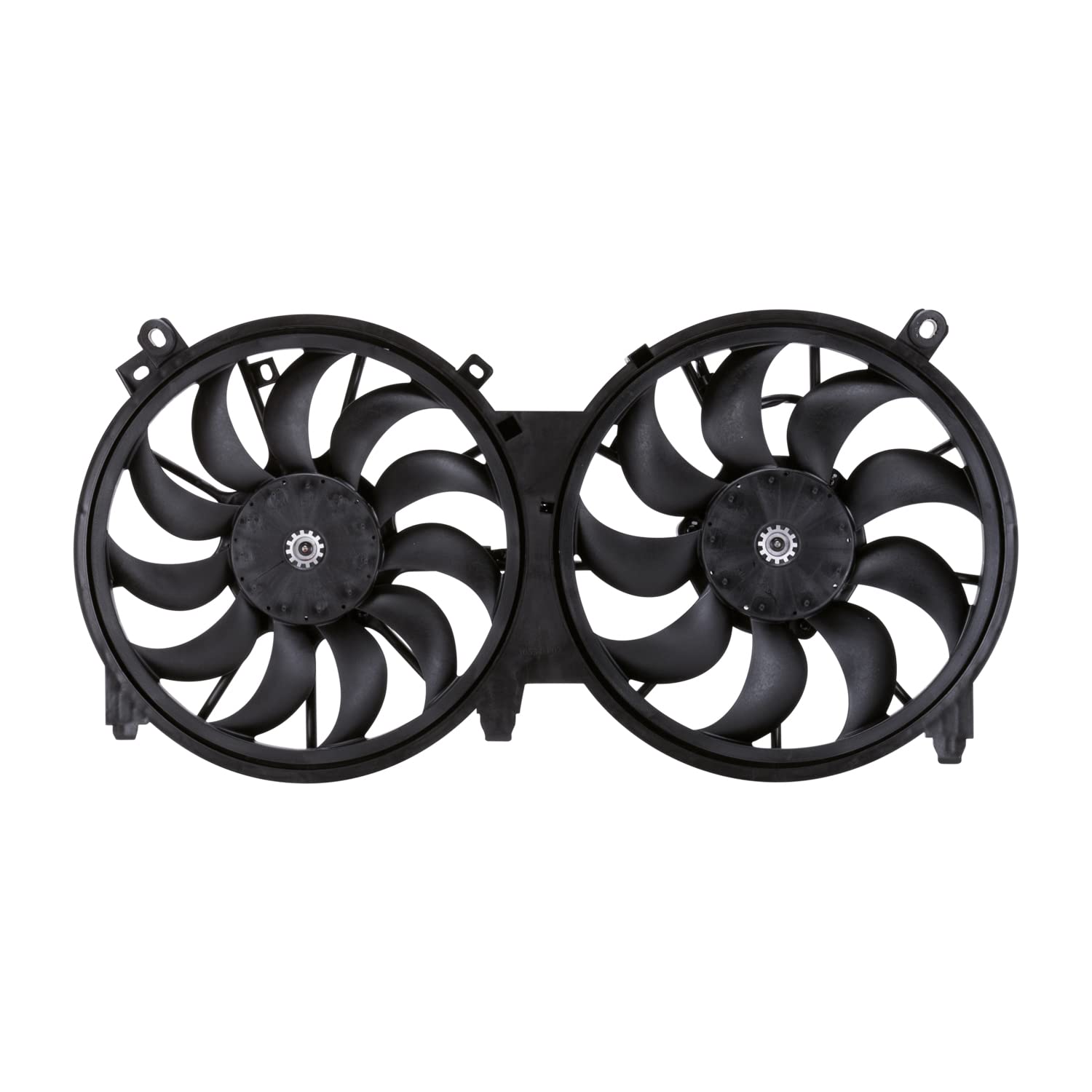 TYC 622150 Cooling Fan Assembly Replacement for 2009-2014 Nissan Maxima - Black - Perfect for Engine Overheating Prevention & Summer Driving