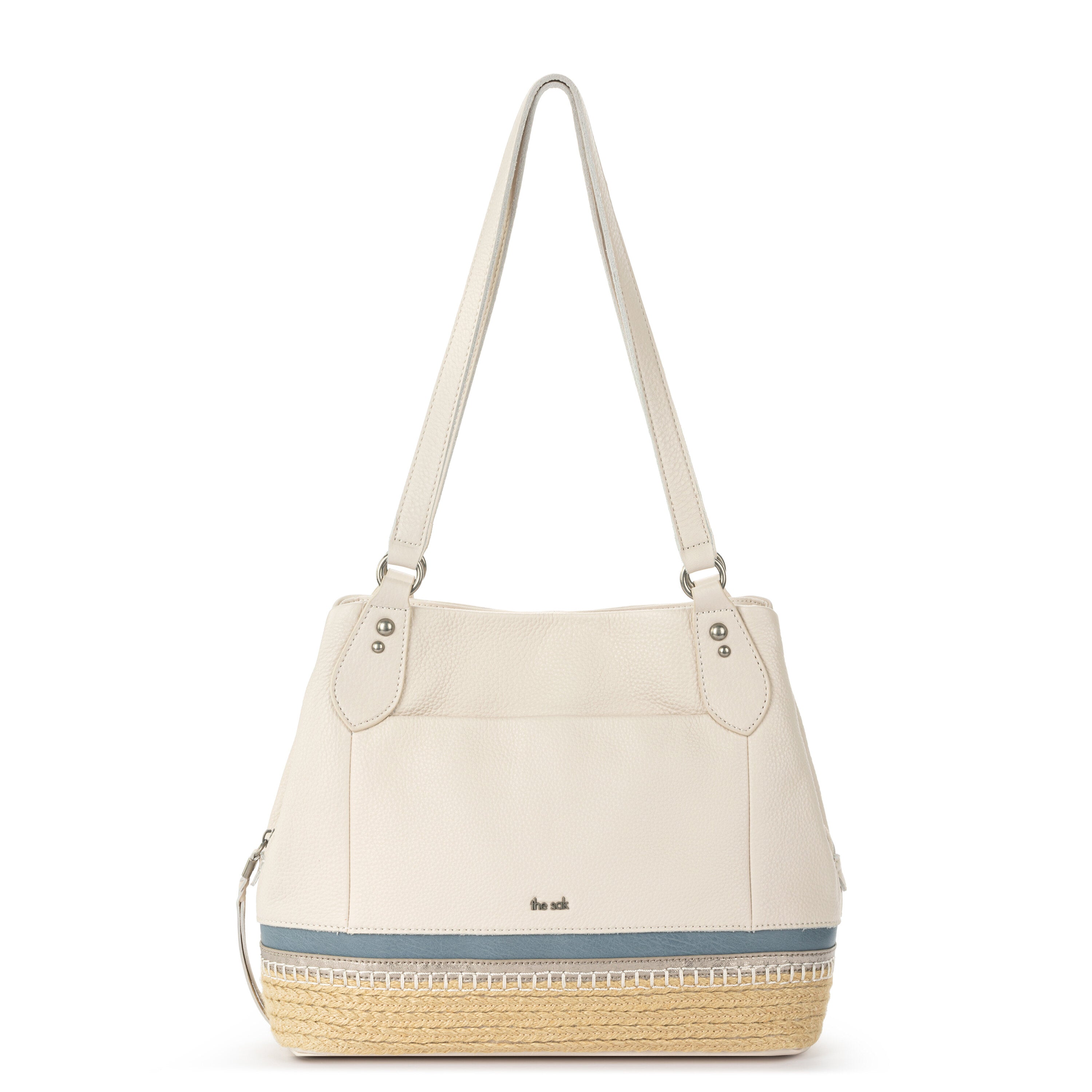 Leather - Coastal Block Espadrille
