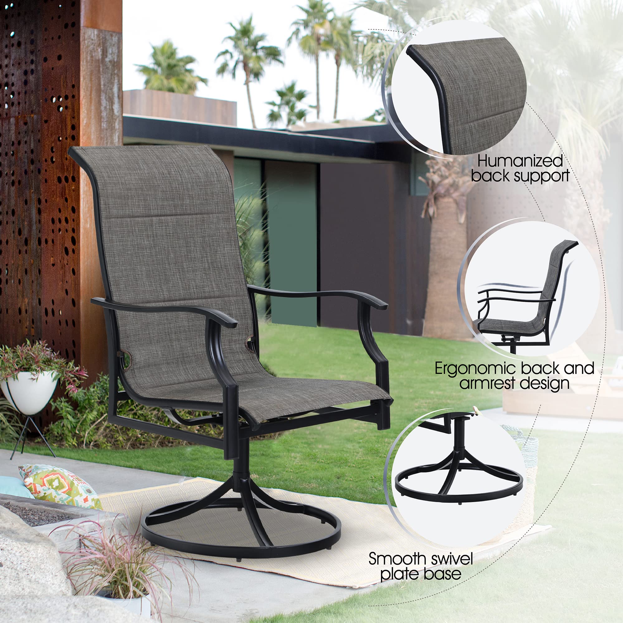 Sophia & William 5-Piece Outdoor Patio Dining Set - 37