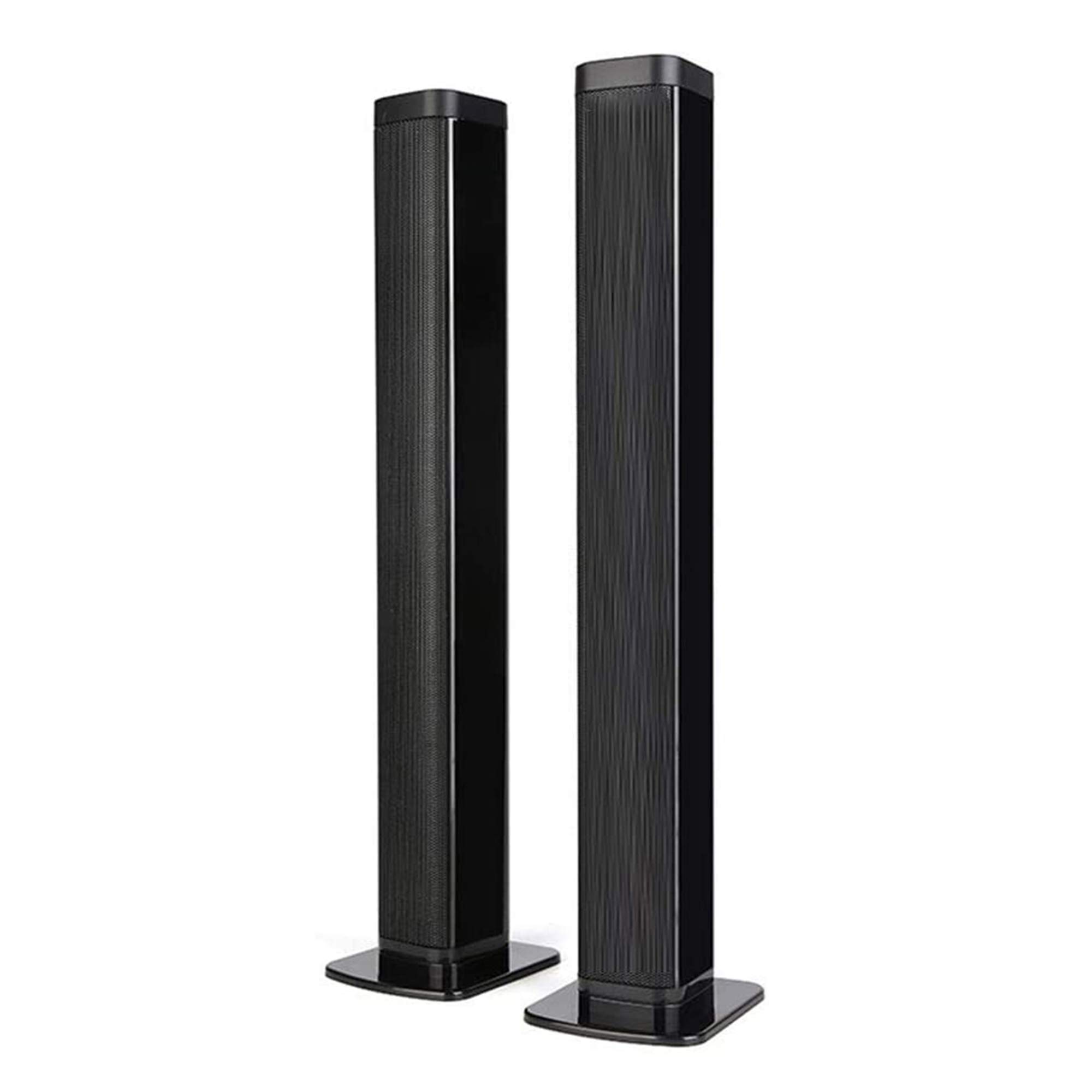 JARMAY 40W Wireless Bluetooth Speaker with 3D Surround Sound, Remote Control - Wall Mount or Stand for Home Theater, Smart TVs, Laptops - Perfect for Living Room, Bedroom, and Outdoor Entertainment