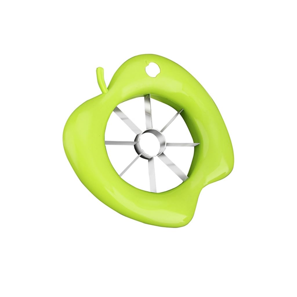 Stainless Steel Pear Peeler with 8 Wedges - Multi-Fruit Slicer & Corer for Apples, Pears, Potatoes - Perfect for Fruit Salads, Baking & Meal Prep
