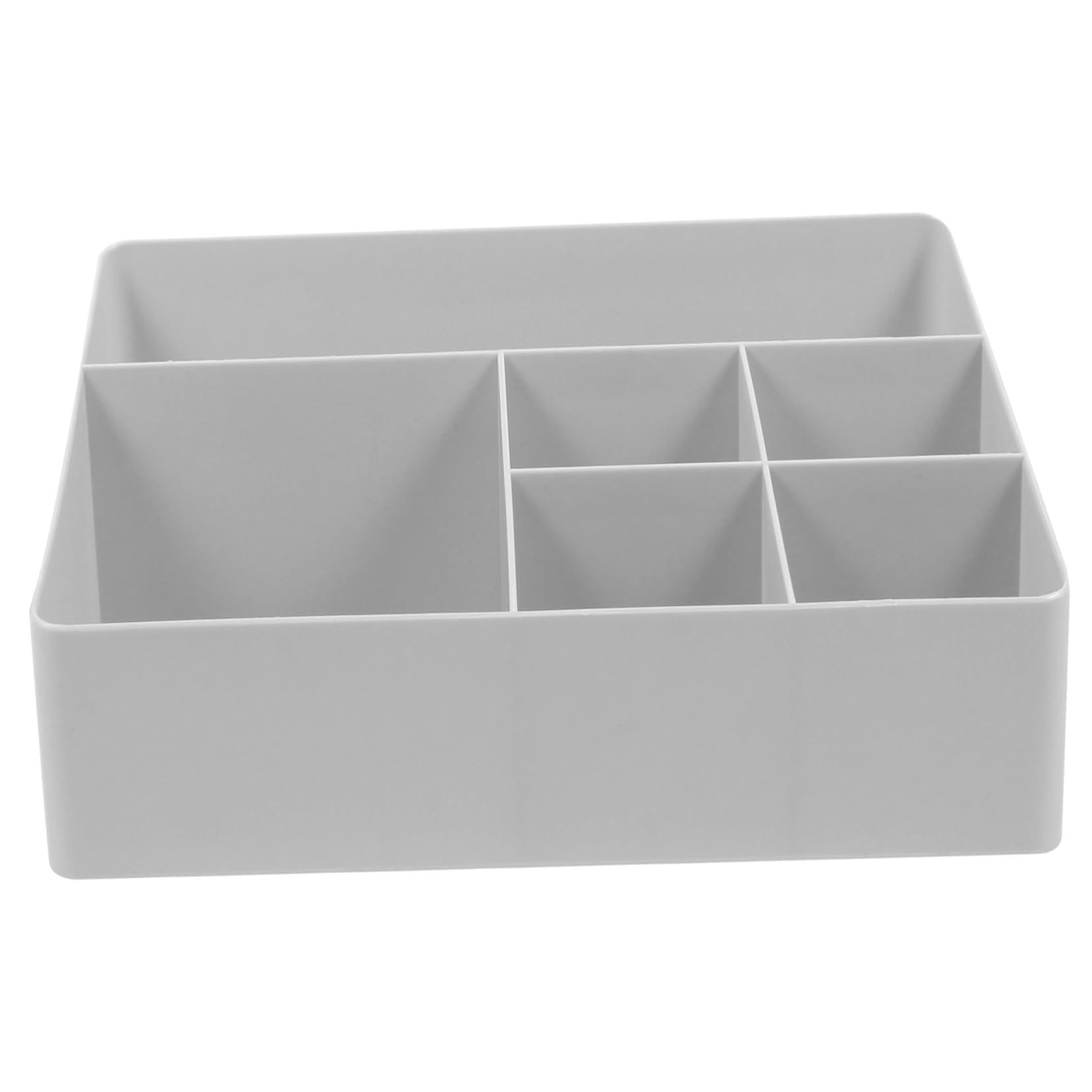 COHEALI 1-Piece Cosmetic Storage Box - Makeup Organizer with Trays for Bathroom Vanity, Desk & Office | Portable Beauty Case for Home & Travel | Perfect for Makeup Brushes, Lipsticks & Skincare Products