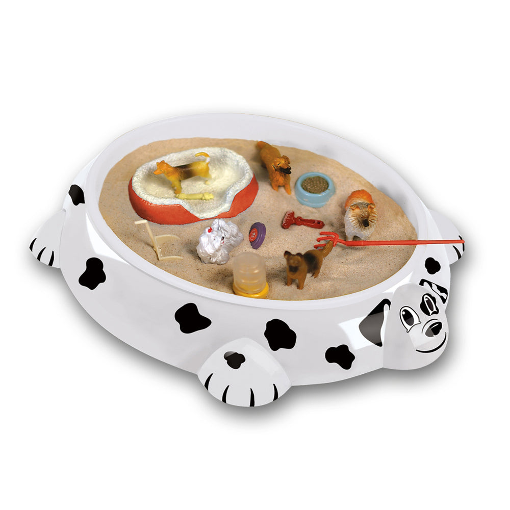 Be Good Company Sandbox Critters Tabletop Play Set - Dalmatian Dog Toy for Kids, Fun Interactive Animal Playset for Indoor & Outdoor Use - Perfect for Sandbox, Playroom, and Backyard Adventures