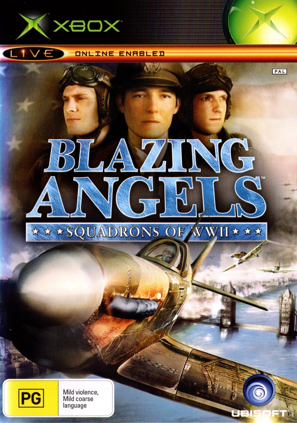 Blazing Angels: Squadrons of WWII - Xbox Game (PAL Version) | WWII Flight Combat Simulation for Xbox - Perfect for Aviation Enthusiasts & History Buffs
