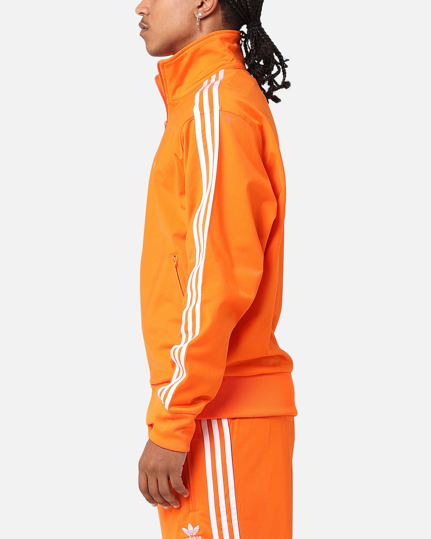 Adidas Firebird Track Jacket - Orange Retro Vintage Windbreaker for Men & Women | Running, Gym, Streetwear Fashion