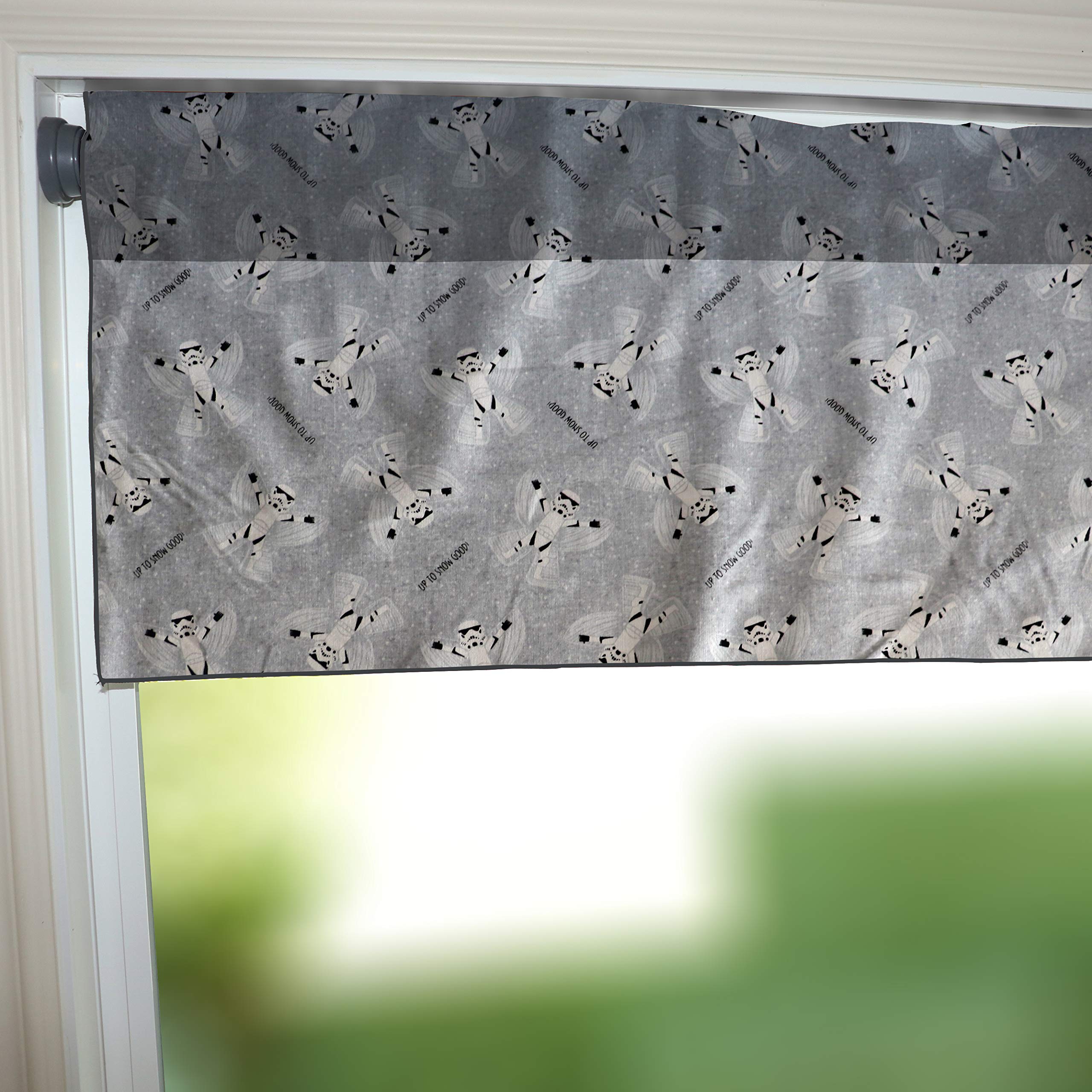 Star Wars Strom Trooper Snow Angels Window Valance - 42