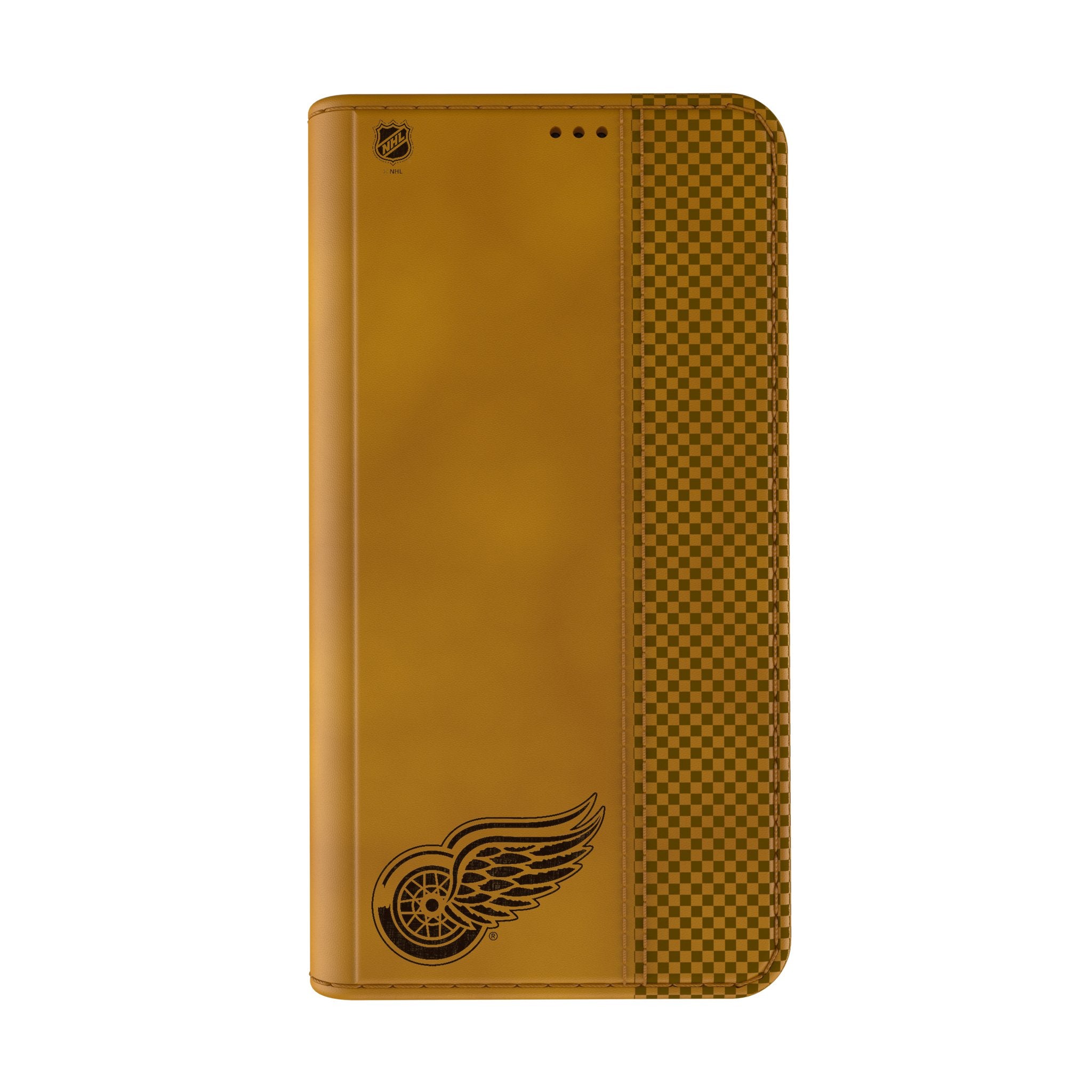 Detroit Red Wings Burn Folio Phone Case for Apple iPhone 13/14/15 Pro Max - Durable Protective Cover with Team Logo - Perfect for Sports Fans & Game Day