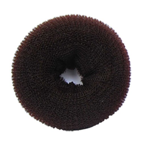 SaveGoodBuy 3-Size Brown Hair Styling Mesh Chignon Bun Maker for Women - Perfect for Updos, Ponytails & Special Occasions