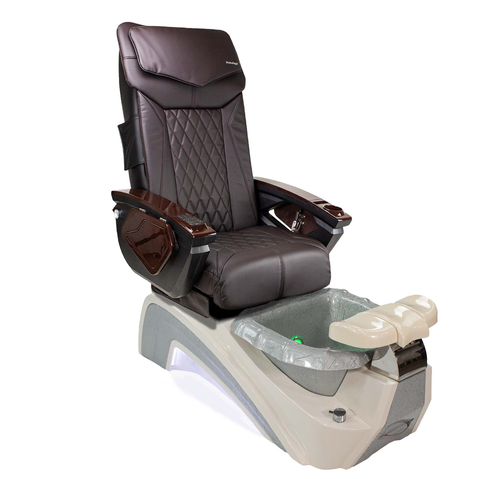 Shiatsulogic LX Fedora II Professional Pedicure Spa Chair with Massage - Perfect for Salons, Spas & Home Relaxation
