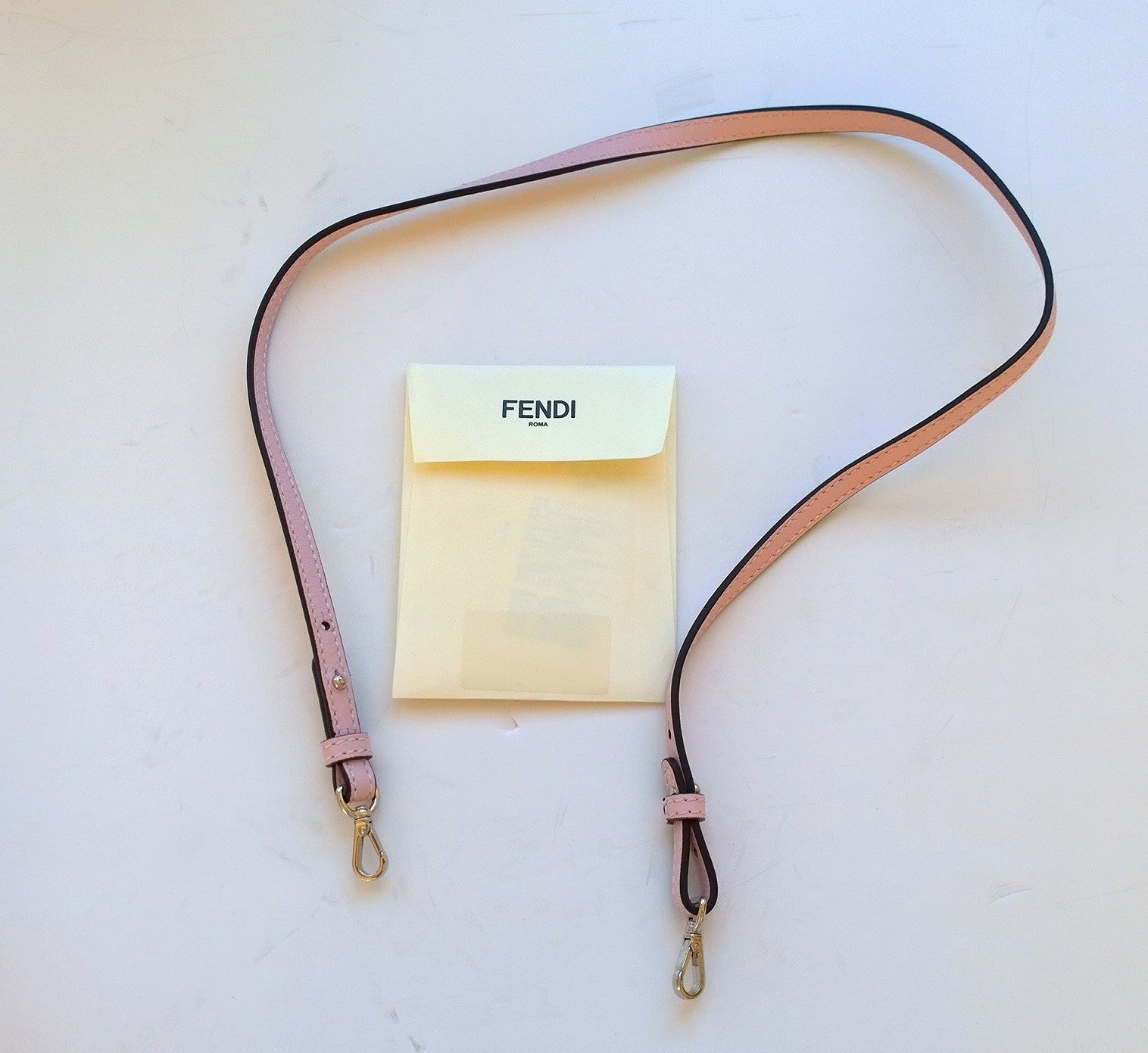 Fendi By The Way Boston Baby Bag - Pink Leather Crossbody Purse with Adjustable Strap | Perfect for Moms, Travel & Everyday Use