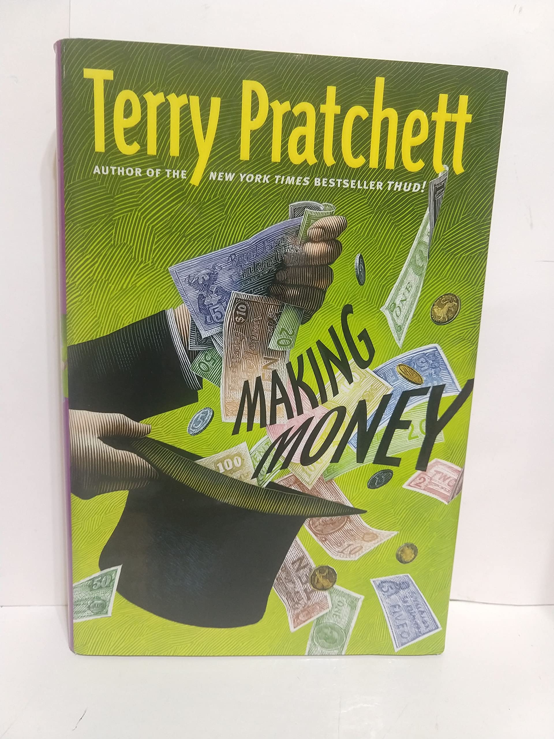 Making Money (Discworld Novel) by Terry Pratchett - Fantasy Humor Book for Adults & Teens - Perfect for Fans of Satire & Adventure