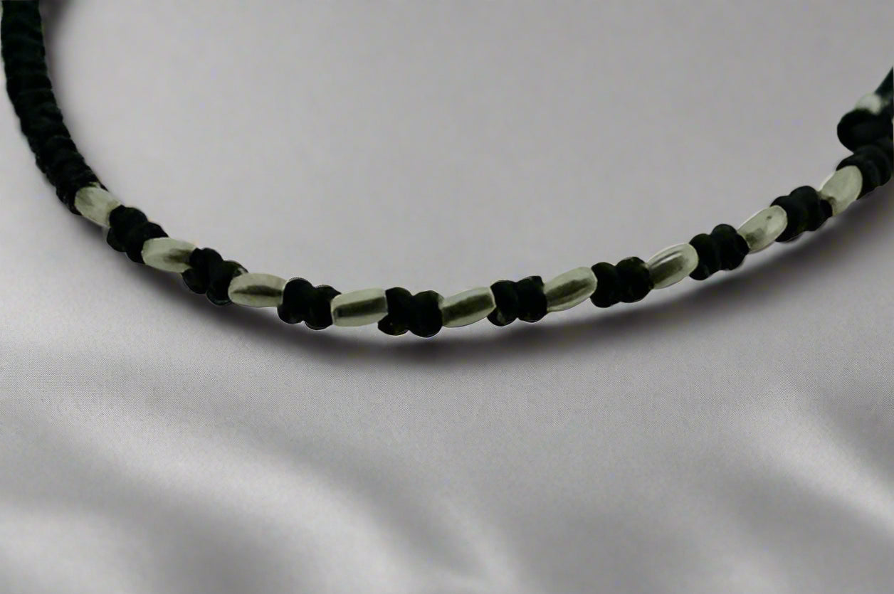9 Bead Black Bracelet for Women - Stylish & Elegant Beaded Jewelry for Everyday Wear, Gifts, and Special Occasions