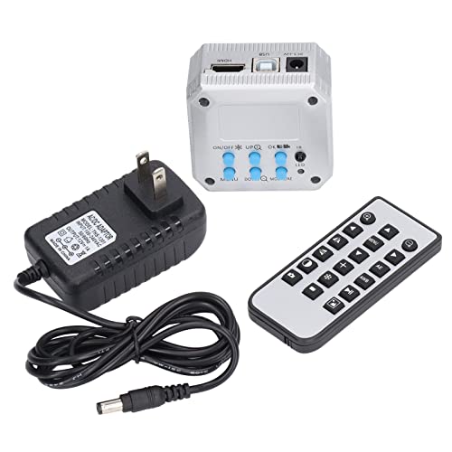 48MP USB HD Industrial Camera - Wireless Digital Microscope with 100-240V US Plug for Maintenance, Inspection & Quality Control | Perfect for PCB Repair, Jewelry Appraisal & Scientific Research