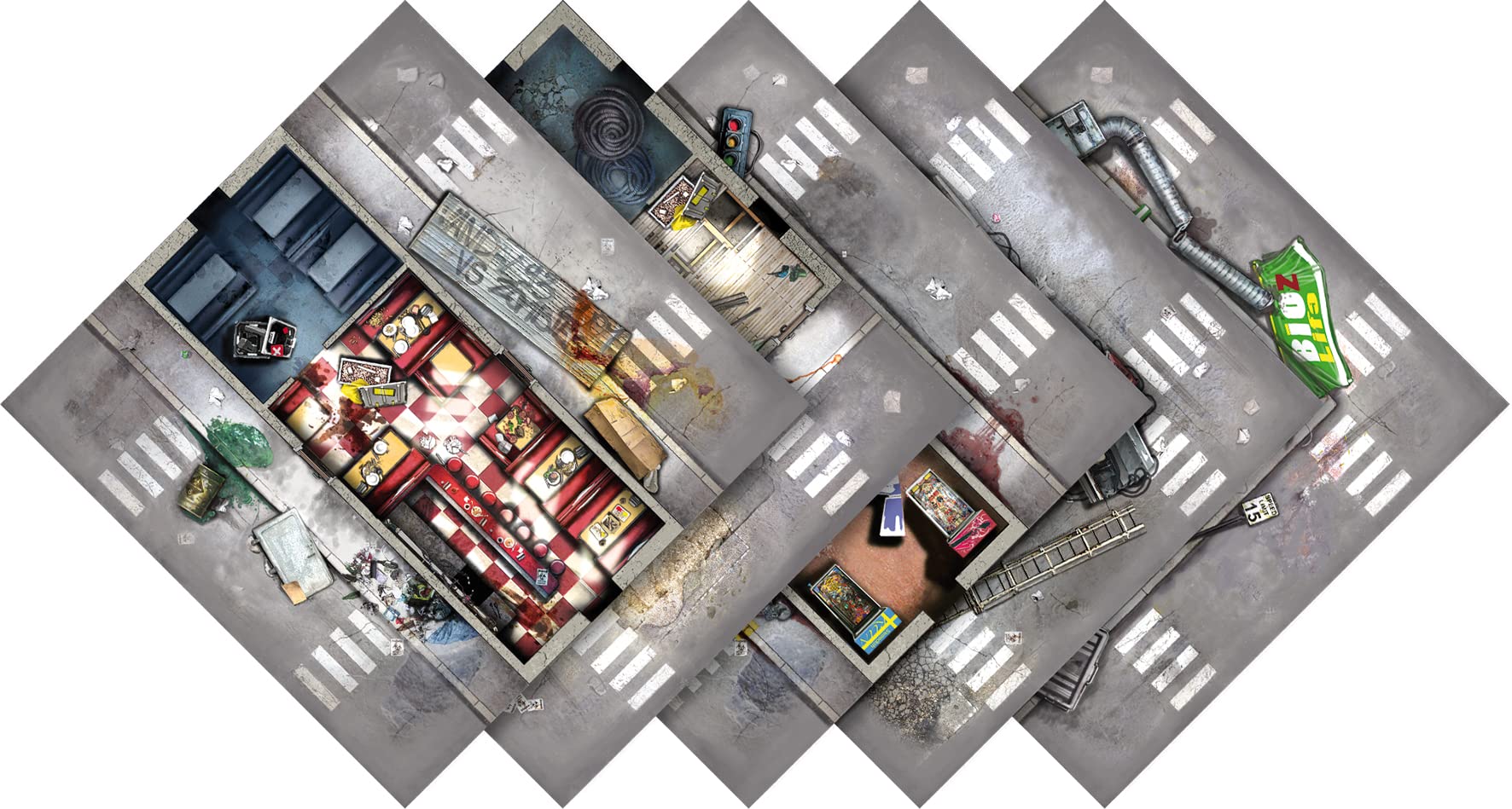 Zombicide Season 1 - 2nd Edition Board Game | Cooperative Zombie Survival Tabletop Game for Adults & Teens 14+ | 1-6 Players | 60 Min Playtime | Miniature Strategy Game | Perfect for Game Nights & Halloween Parties