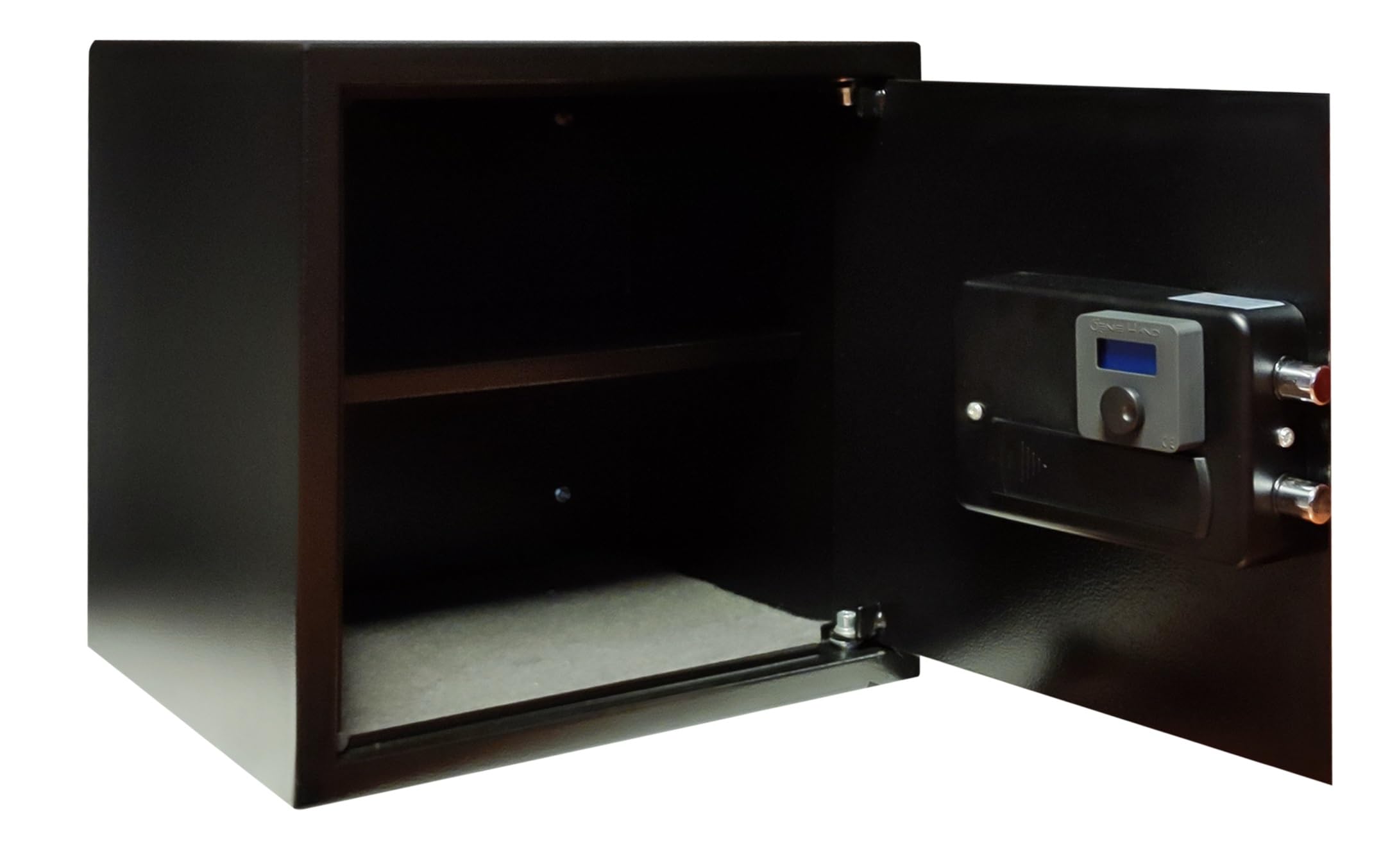 Genie Hand Time Lock Safe with Countdown Timer - B-Class Security Lock & Anti-Bounce Technology - Perfect for Home, Office, and Gym Storage