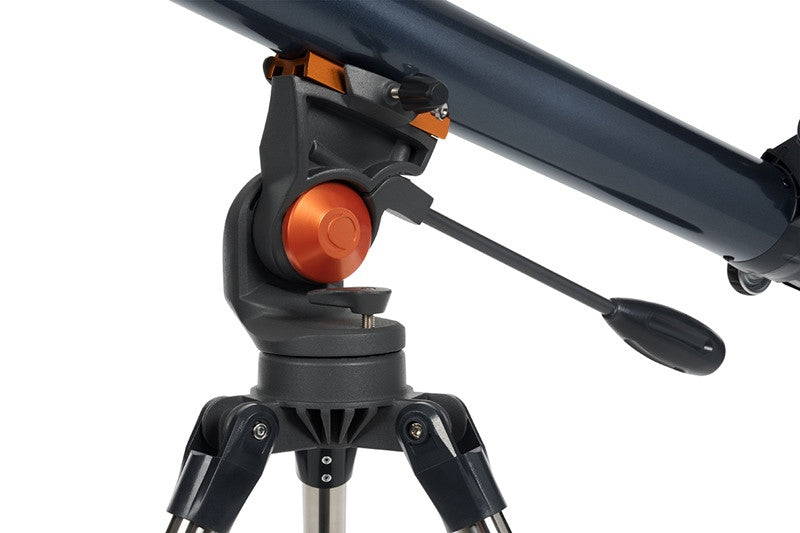 Celestron AstroMaster 70AZ Refractor Telescope for Adults & Kids - 70mm Aperture Astronomy Telescope with Adjustable Tripod, Perfect for Stargazing, Moon Viewing & Backyard Astronomy